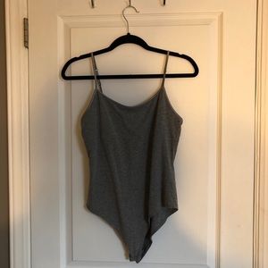 Grey bodysuit